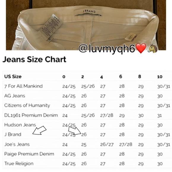 J Brand Low Rise Cropped Jeans - Picture 5 of 5